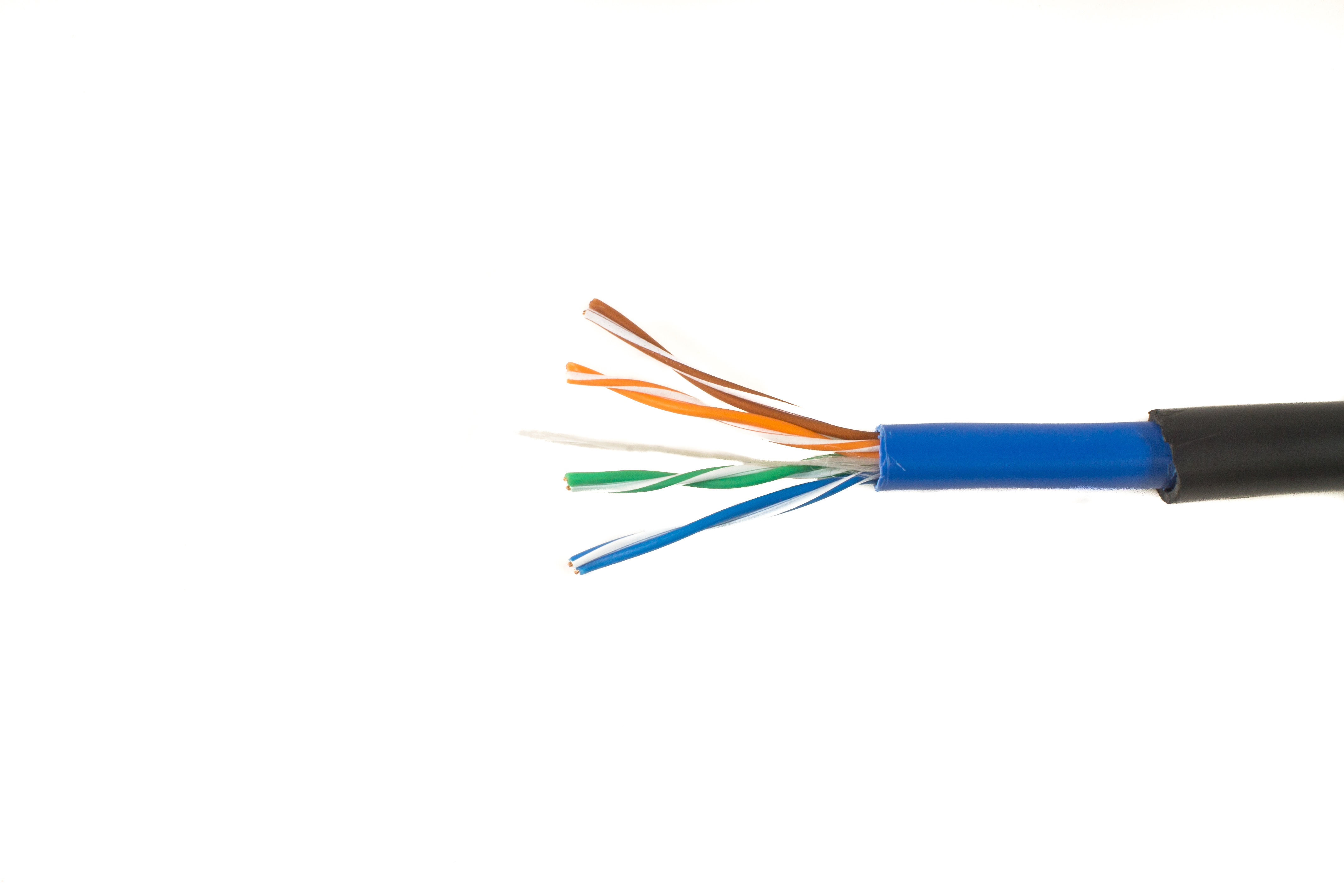 Alpha Wire Alpha Essentials Industrial Ethernet Cable 74008 PVC CAT 5e