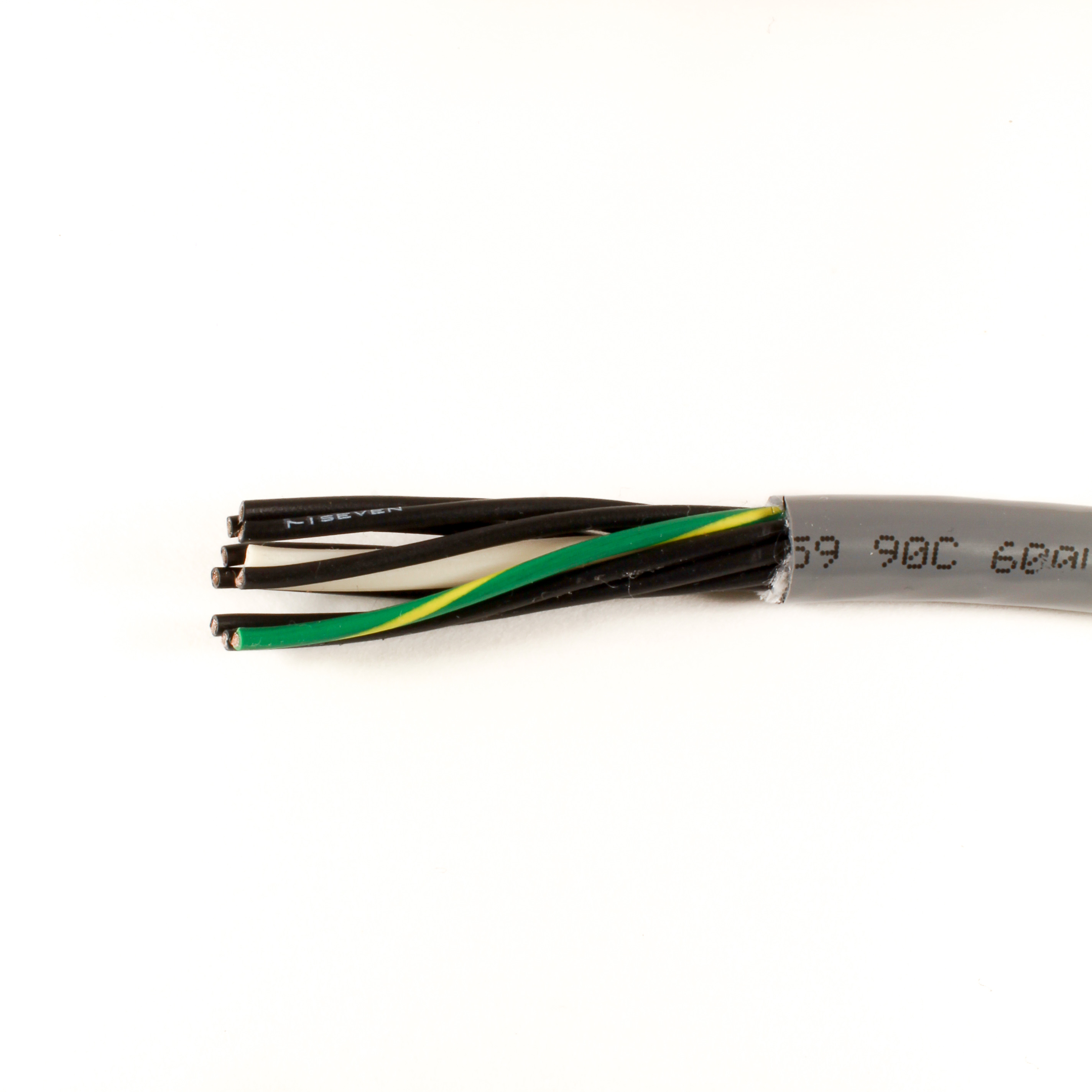 Alpha Wire EcoFlex PUR 600V Flex Cable Unshielded