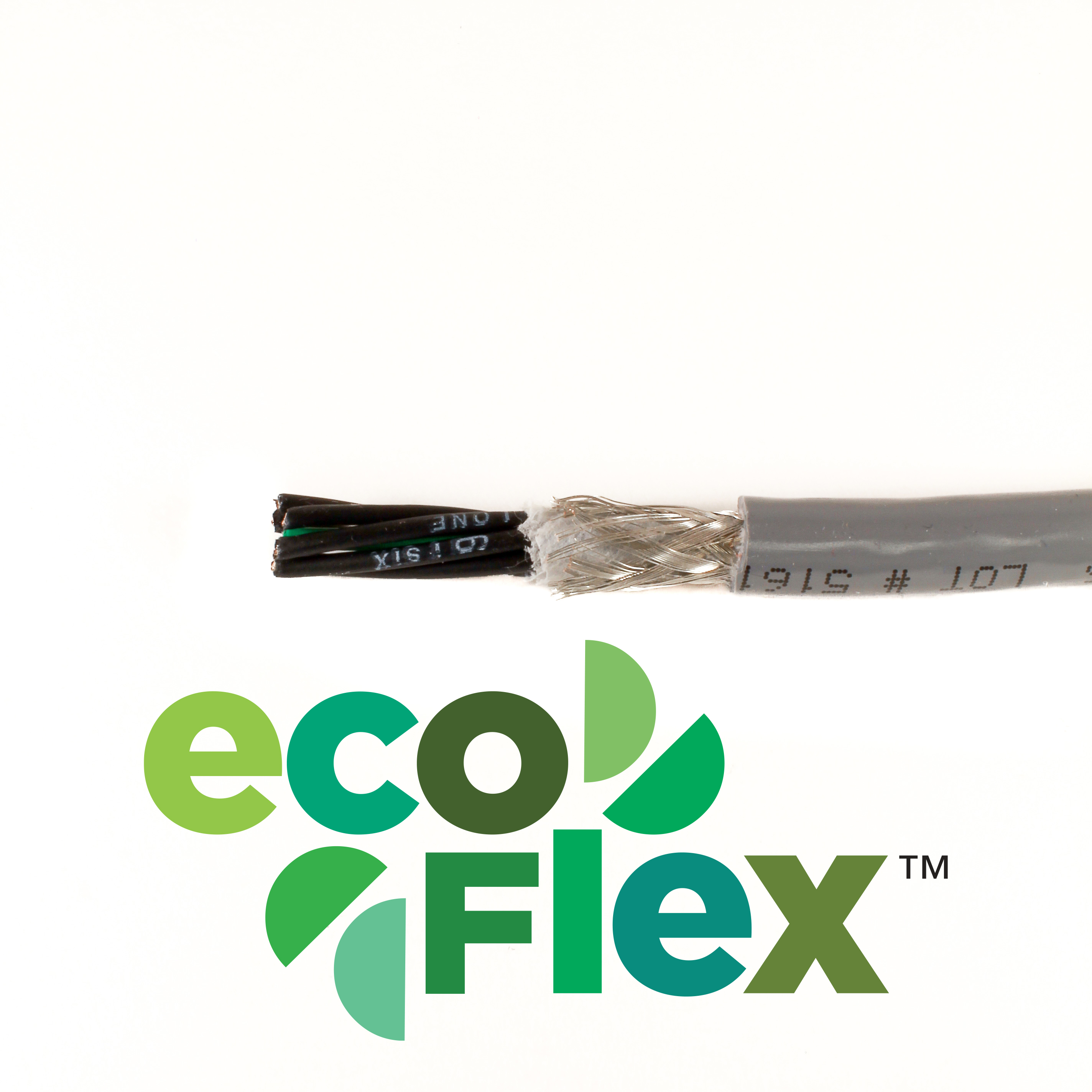 Alpha Wire EcoFlex PUR 600V Flex Cable Braid Shielded