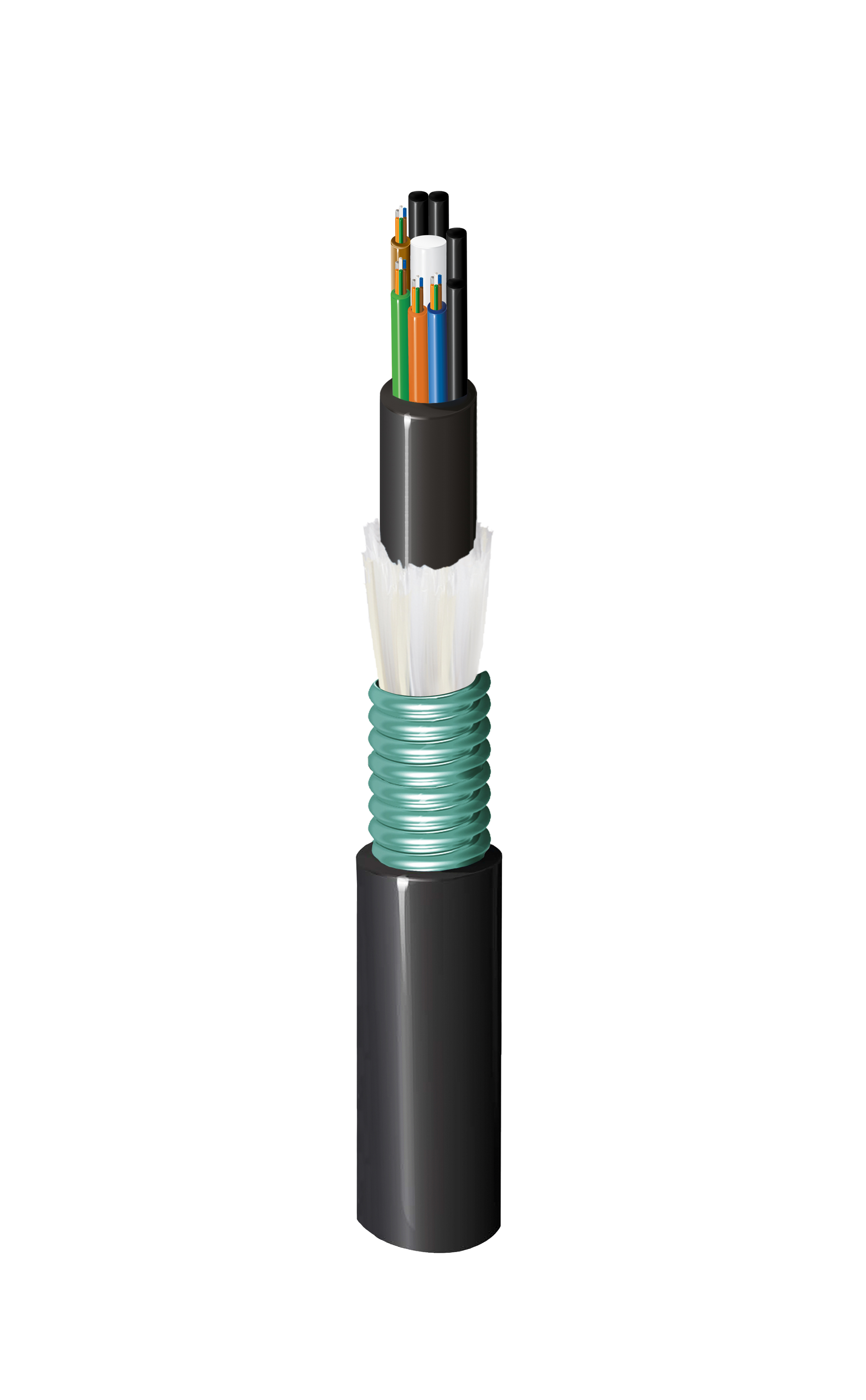 Central Loose Tube Fiber Cable - NKXU12MA024BKAA