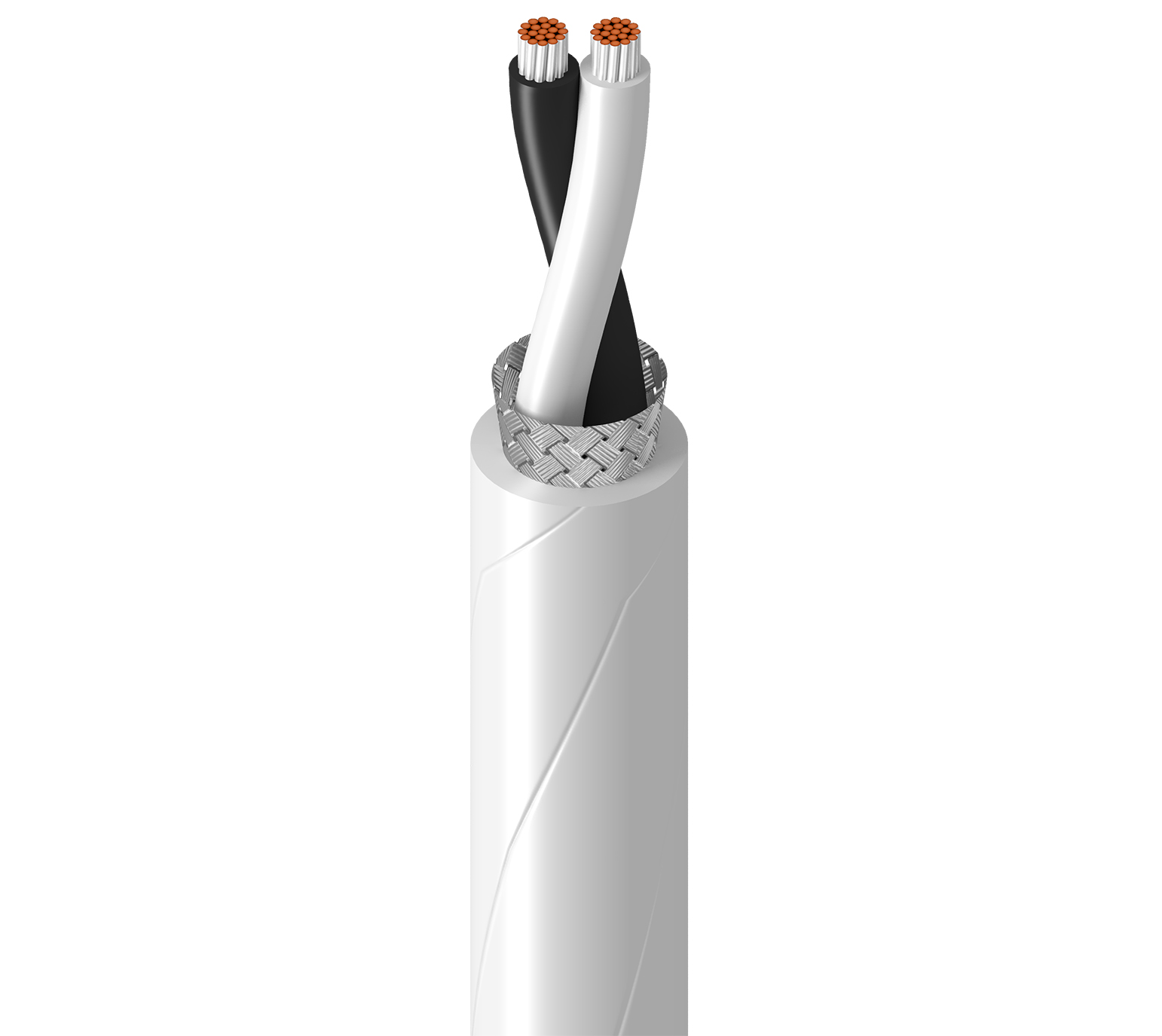 White PVC Coated tension wire Ø 4 mm Thick and malleable - Buy online on